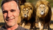George and Yame: How I Became Caregiver to Rescued Lion Brothers