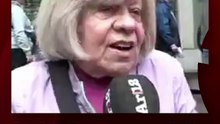 “Le decís lo que pasa y se burla de la gente”: una jubilada cuestionó a Milei por la situación económica.
