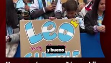 Una mamá acompañó a su hijo a ver a Messi y vivió un momento inolvidable: “Si él es feliz, yo soy inmensamente feliz”.