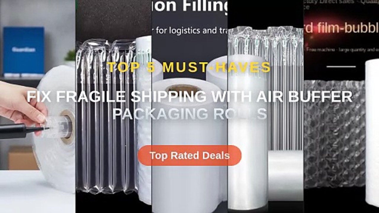 Fix Fragile Shipping With Air Buffer Packaging Rolls - Video Dailymotion