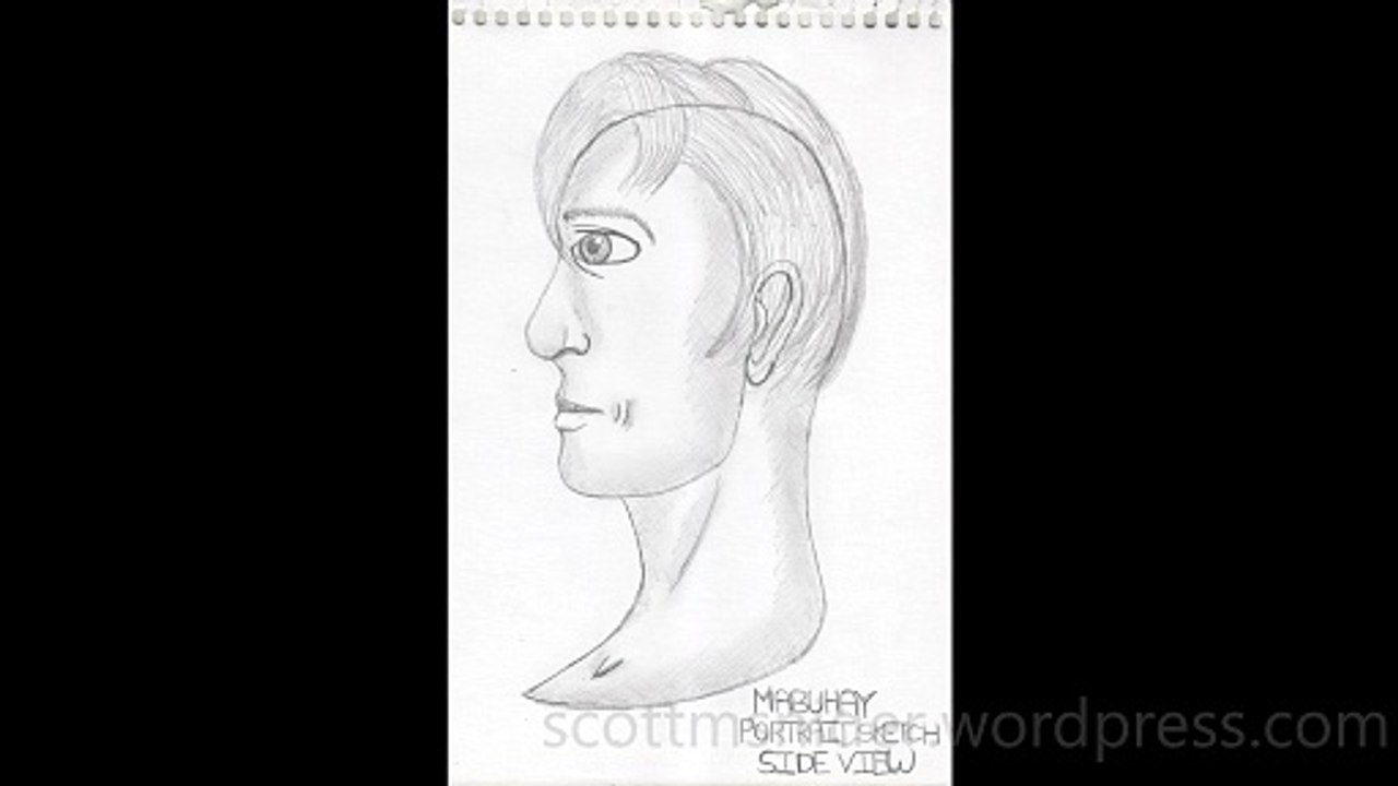 Mabuhay: Portrait Pencil Sketch (Side View) Video (10-23-2026) - video ...