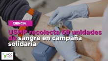 USMP recolecta 69 unidades de sangre en campaña solidaria