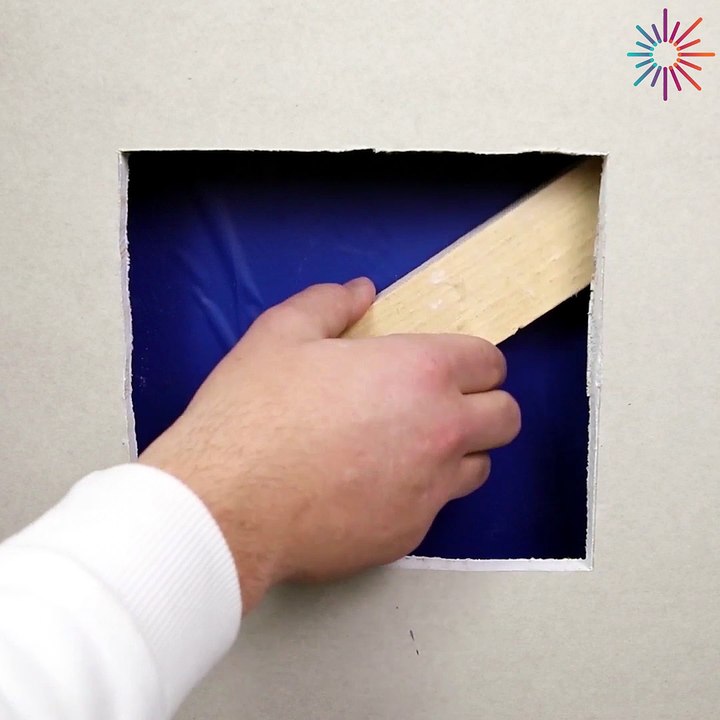 Easy drywall repair you need to learn! - video Dailymotion
