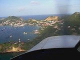 Atterrissage aux Saintes (TFFS) en Piper PA28 Warrior