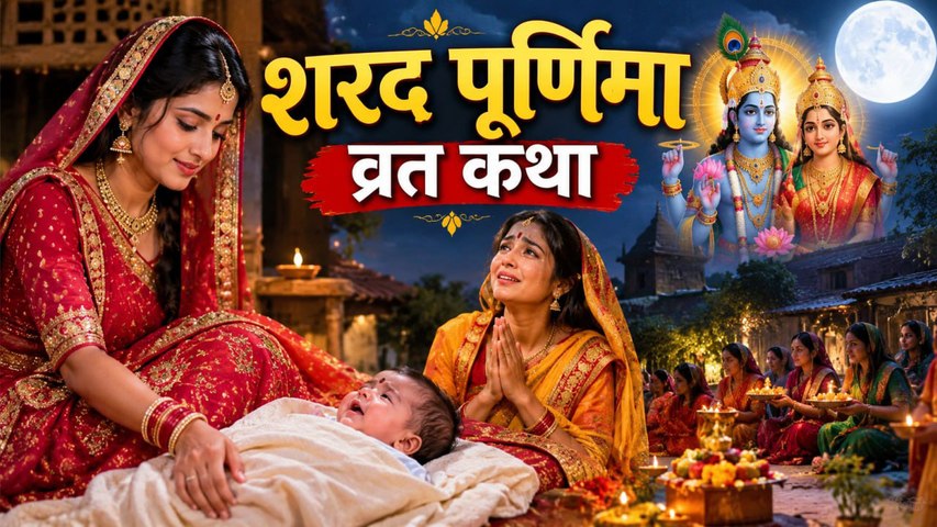 Sharad Purnima 2026 Katha: शरद पूर्णिमा व्रत पर ज़रूर सुनें ये व्रत कथा | शरद पूर्णिमा की कहानी