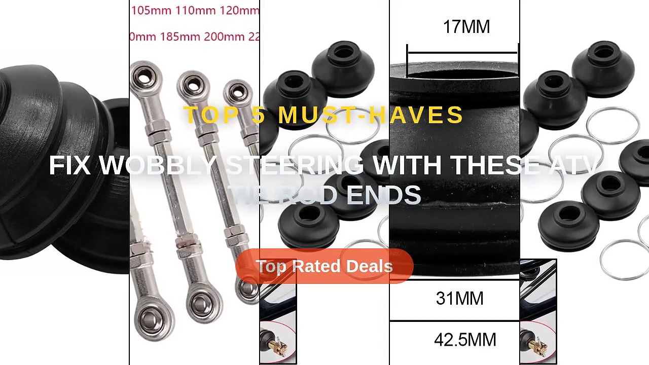 Fix Wobbly Steering With These ATV Tie Rod Ends - Video Dailymotion