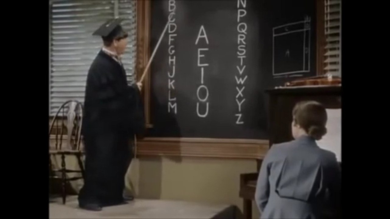 The Three Stooges Pose as College Professors and Teach the Class to ...