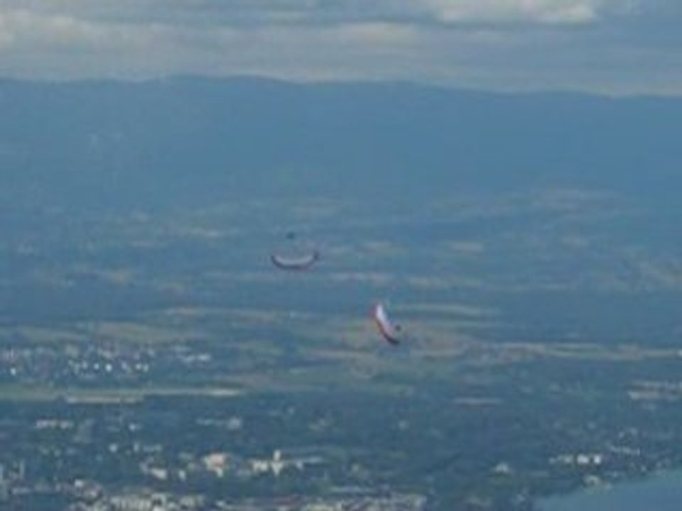parapente voltige : 360 synchronisé