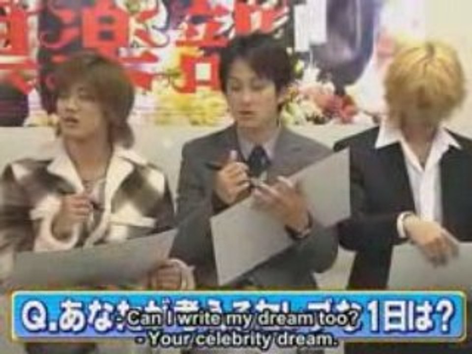 [Clip]Celebrity Dream-Jin Akanishi