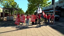 Teachers across 20 Canberra schools strike for improved conditions and pay