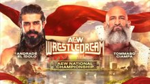 Tommaso Ciampa vs Andrade_Aew National Championship_Aew WrestleDream 2026
