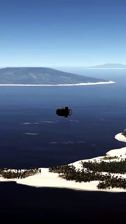 Fat Man Nuclear Bomb Obliterates Aircraft Carrier Deck - video Dailymotion