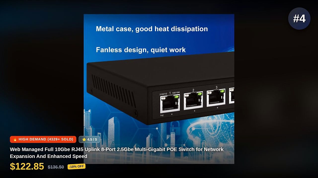 100M POE Switch vs 2.5G Multi-Gig Switch: Which Wins - Video Dailymotion