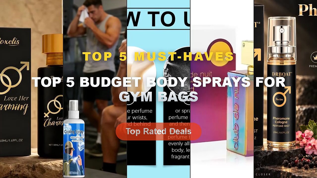 Top 5 Best Top 5 Budget Body Sprays For Gym Bags (Must Have!) - Men's Cologne Spray 20ml Fresh ...