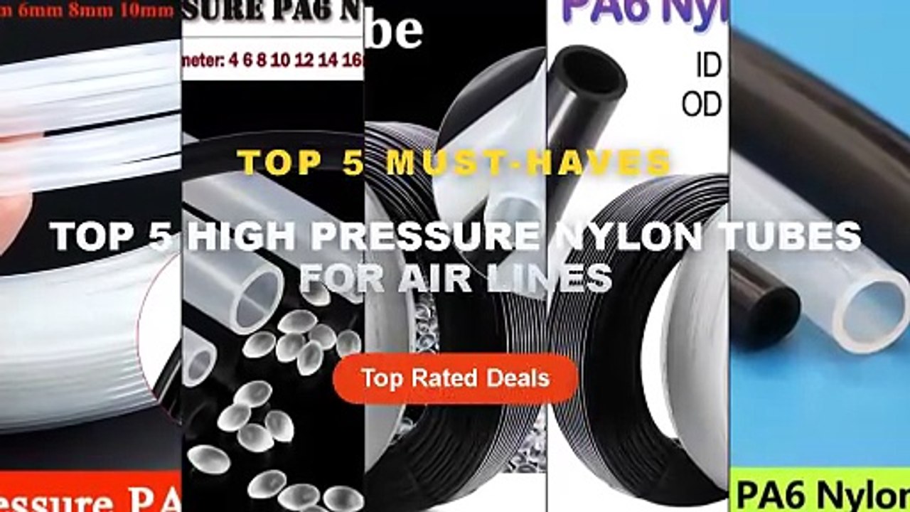 Why Everyone Is Buying Top 5 High Pressure Nylon Tubes For Air Lines ...