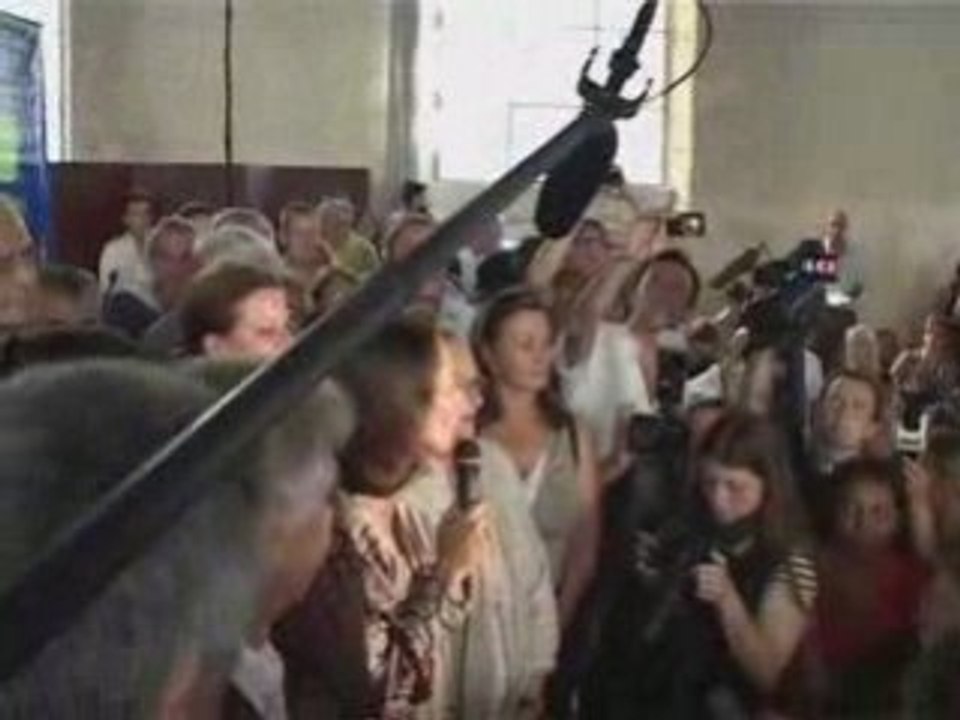 Ségolène Royal - avec les militants à La Rochelle