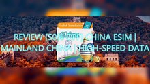 AGD - Review [50% Off] China eSIM | Mainland China | High-speed Data