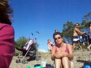 Les loulous à la plage du cap d'agde
