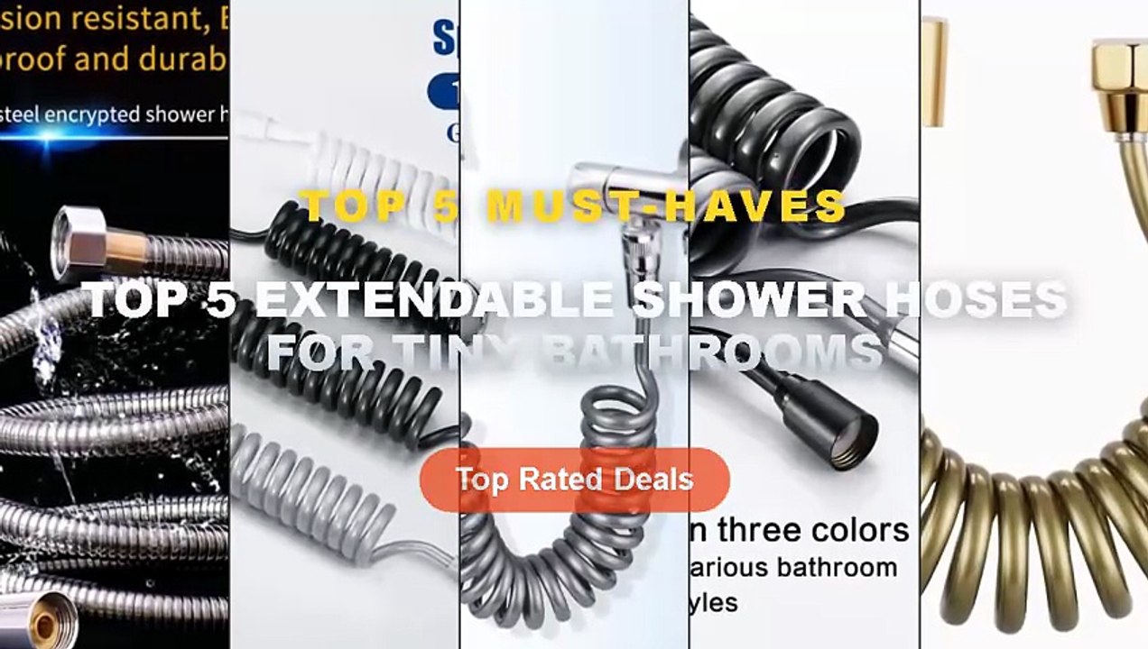 Don't Buy Top 5 Extendable Shower Hoses For Tiny Bathrooms Before ...