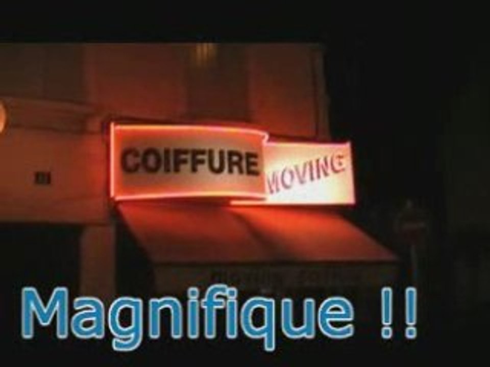 Coiffure moving off