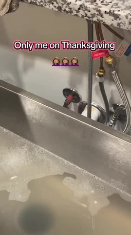 Thanksgiving Cooking Ends With Collapsed Kitchen Sink and Flooded Apartment
