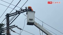 薔琵強風釀基隆數千戶停電 目標24日全數復電