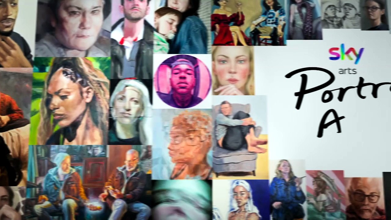 Portrait Artist Of The Year S13E03 Matt Weston Dexter Fletcher Nikita ...
