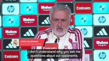 What do you want me to say? - Mourinho unhappy with Flick question