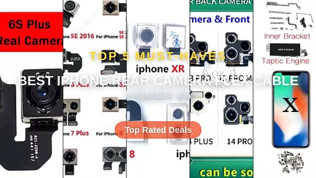 Best iPhone Rear Camera Flex Cable Under $5 - Video Dailymotion