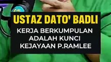 Kerja berkumpulan kunci kejayaan P.Ramlee _ Ustaz Badli Shah