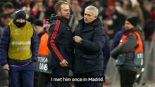 Flick has 'the highest respect' for Mourinho