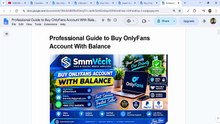 Professional Guide to Buy! Onlyfans Account with balance – A Simple Buying Guide