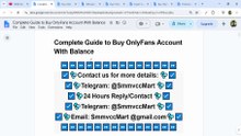 Complete Guide to Buy$ OnlyFans Account With Balance in This Time