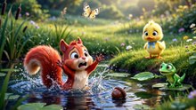 The Duckling Who Was Afraid of Water | English Moral Story