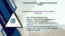 Thecourseresellers.com - SpanishWithVicky – Spanish Masterclass Bundle