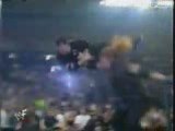 WWF - Undertaker Chokeslams Shane McMahon from top rope Thro
