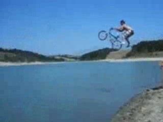 Petite session water jump dans le tarn