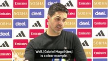 Gabriel Magalhaes a 'clear example' - Arteta