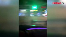 Ümraniye’de trafikte yol verme kavgası! Tartıştığı kadın sürücünün camını yumrukladı