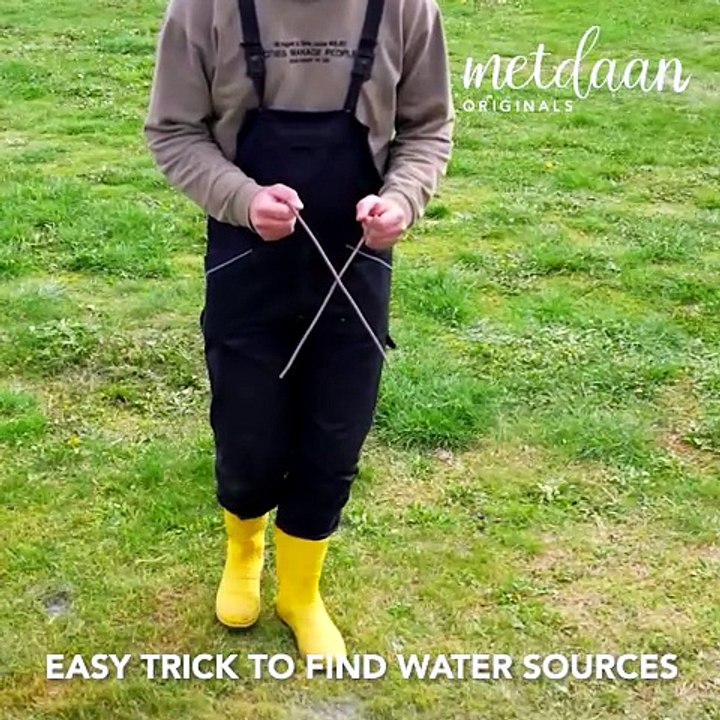 Simple method for finding water sources easily - video Dailymotion