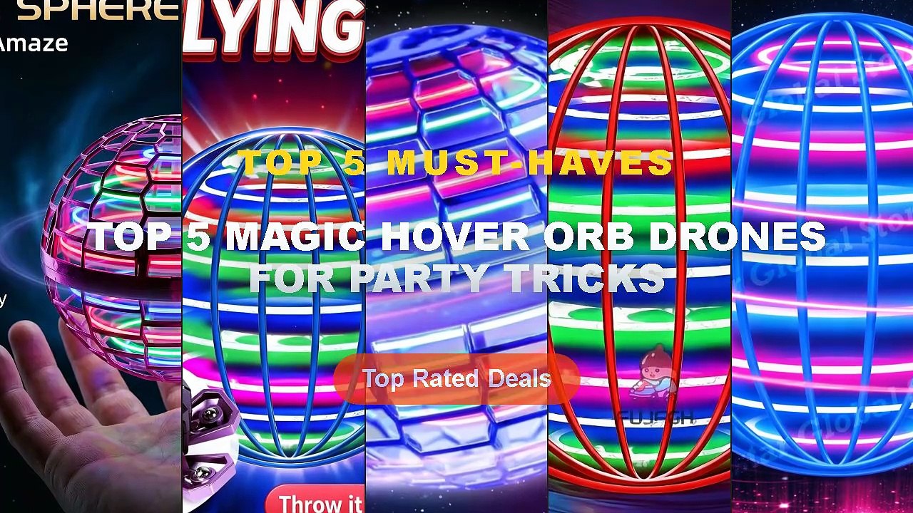 Ultimate Guide to the Best Top 5 Magic Hover Orb Drones For Party ...