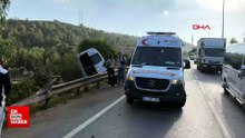 Muğla'da otomobilin minibüse çarptığı kazada 2 kişi yaralandı