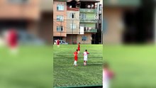 Amatör futbolcunun "11 taklalı" gol sevinci | Ajansspor | AA