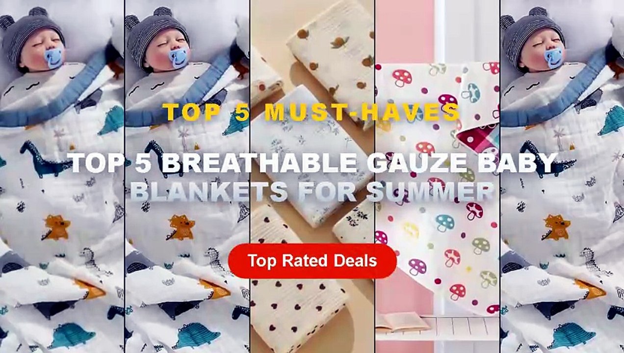 Don't Buy Top 5 Breathable Gauze Baby Blankets For Summer Before ...