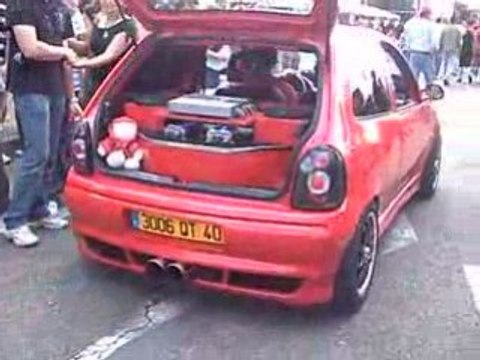 Opel Corsa - meeting tuning à Leclerc