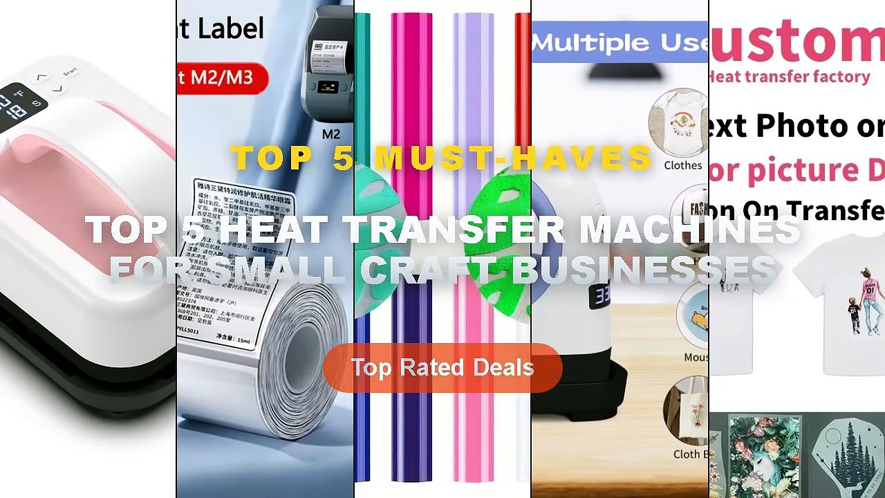 Top 5 Heat Transfer Machines For Small Craft Businesses: Top 5 Best ...