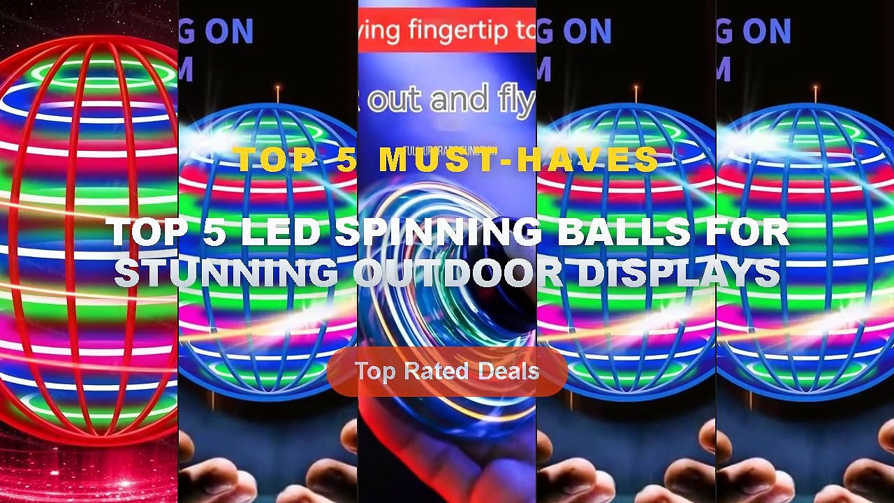 Cheap & Best Top 5 LED Spinning Balls For Stunning Outdoor Displays ...