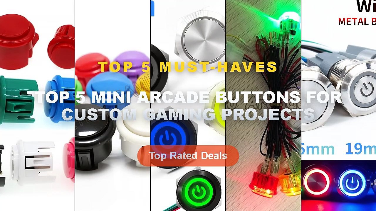 Top 5 Best Top 5 Mini Arcade Buttons For Custom Gaming Projects (Must ...