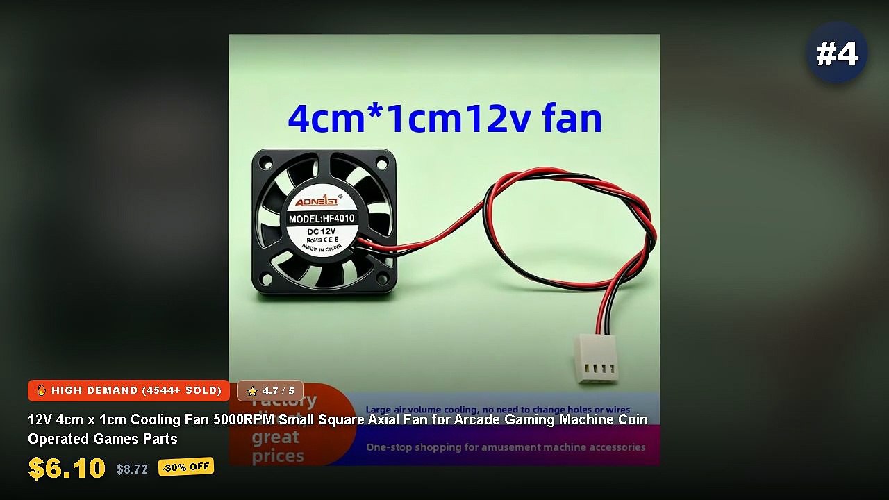 Why Everyone Is Buying Top 5 Cooling Fans To Upgrade Small Arcade Mods ...