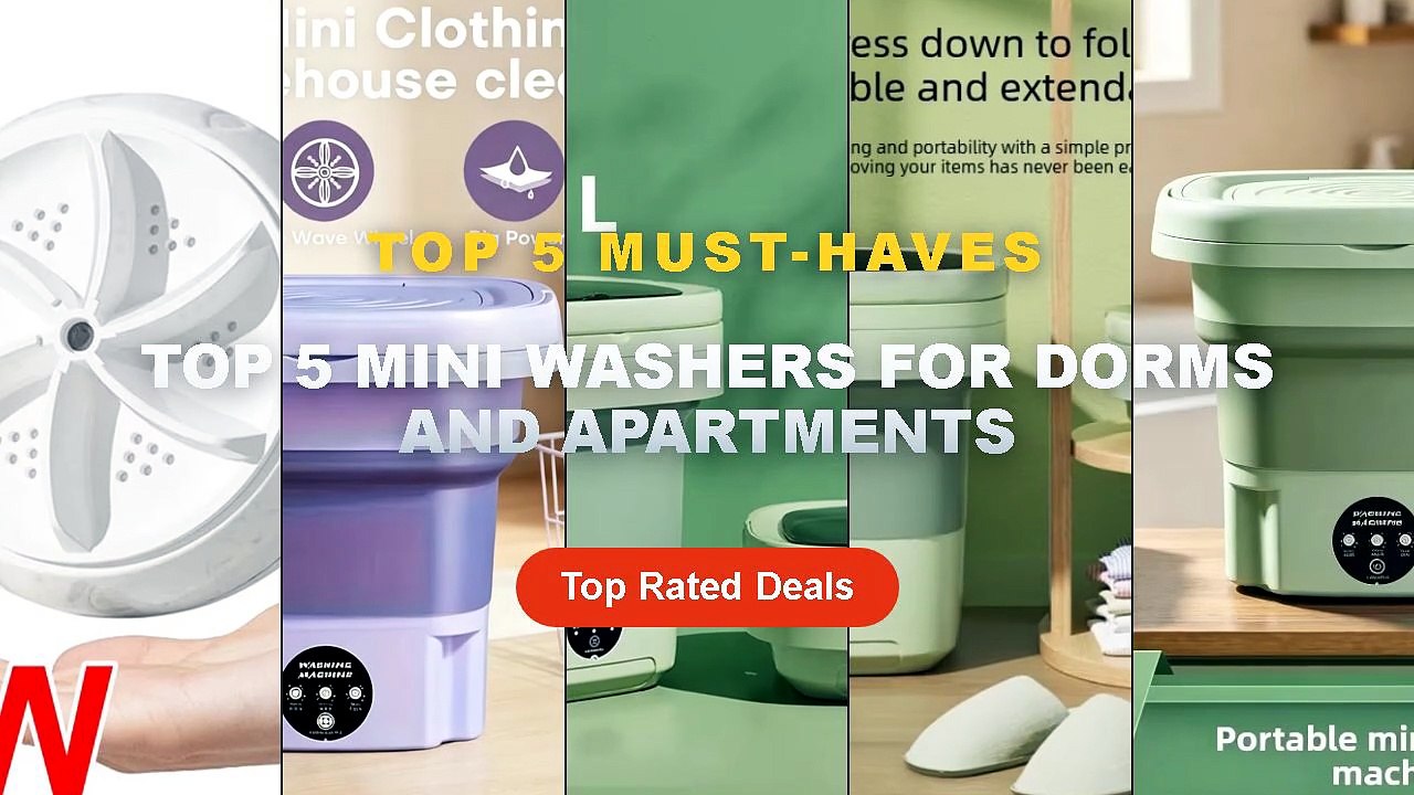 Ultimate Guide to the Best Top 5 Mini Washers For Dorms And Apartments ...